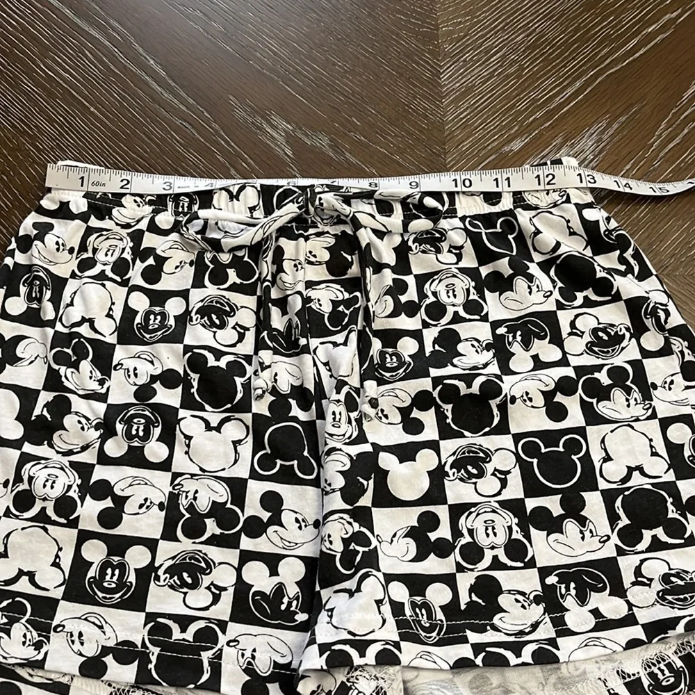 Disney PJ set tank top and checkered boxer shorts Size S - Picture 16 of 17